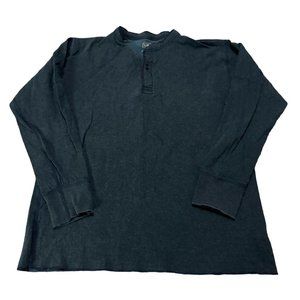 l.l. bean blue long sleeve cozy shirt size‎ xl tall | e2